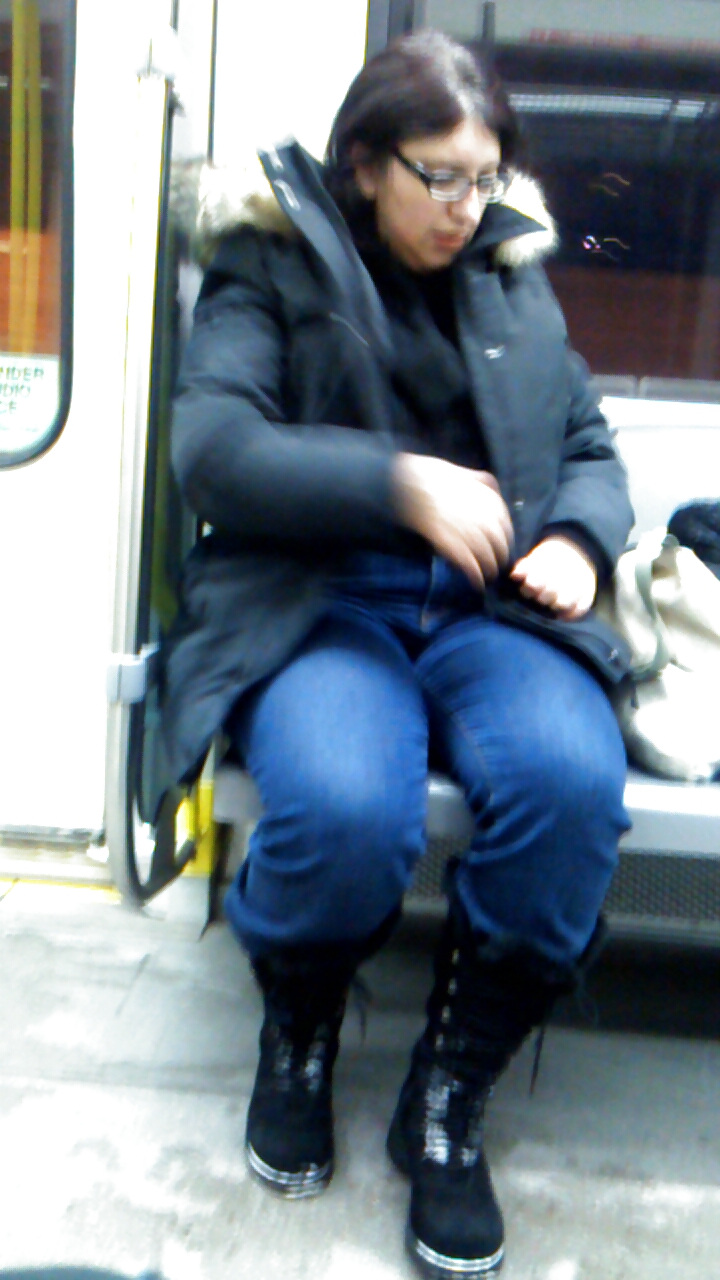 Voyeur - lovely ladies of public transit adult photos