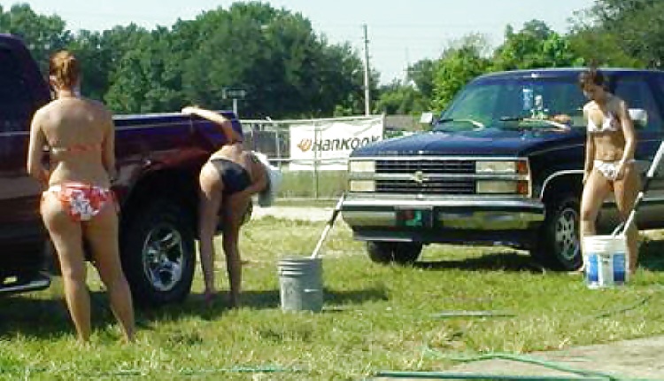 bikini car wash adult photos