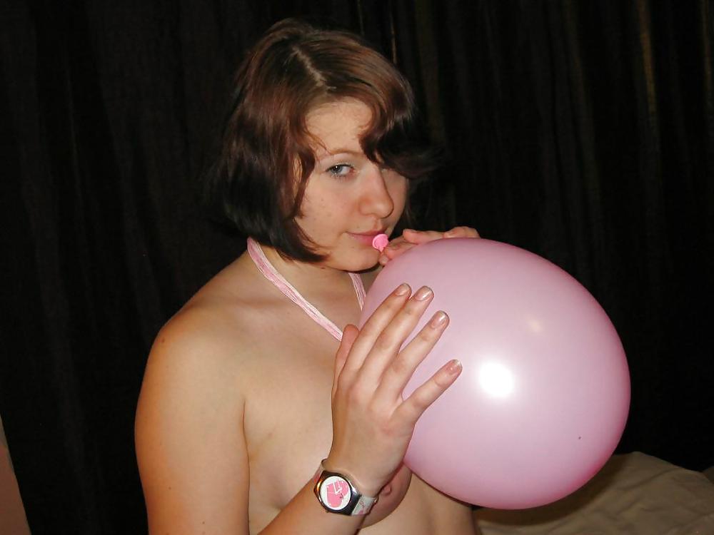 Balloon girls adult photos