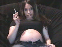 Pregnant  Smoking 3 adult photos