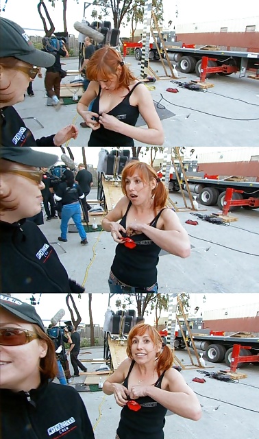 Mature celebrity Kari Byron age 40. adult photos