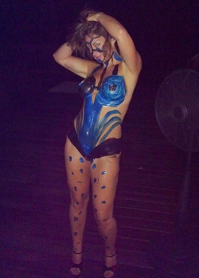 Body Paint adult photos