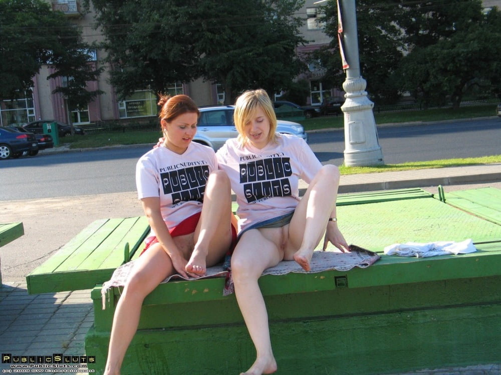 Russian lesbian sluts in public adult photos