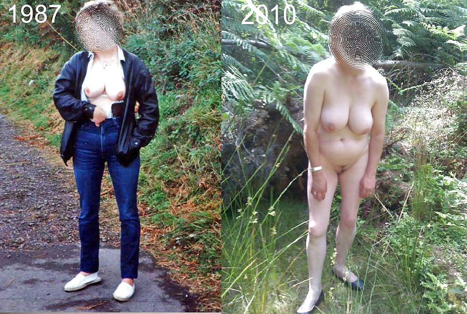 the wife THEN AND NOW adult photos