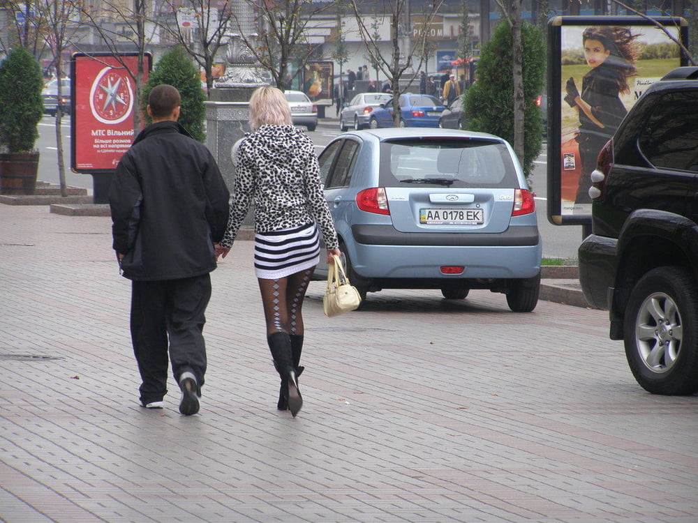 Boots And Pantyhose In The Streets 2 - 201 Photos 
