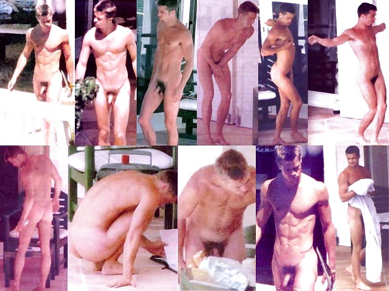 Brad Pitt Nude Playgirl Models.