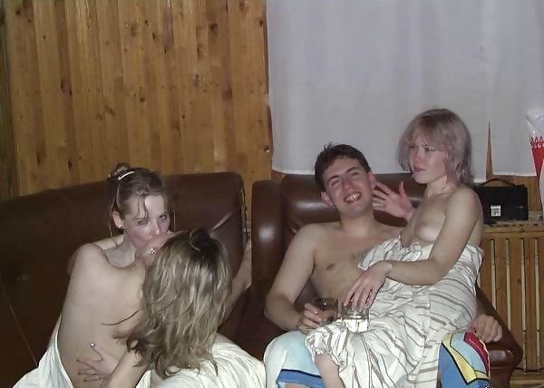 Russian sauna - amateurs mixed 10 adult photos