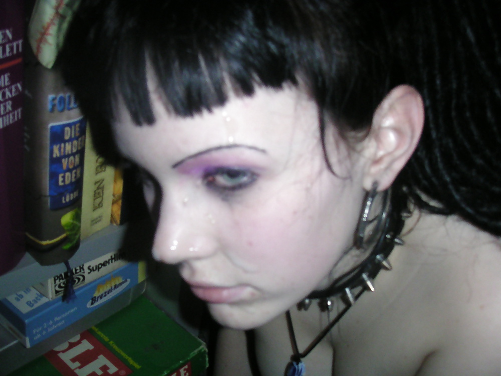 Goth slut adult photos