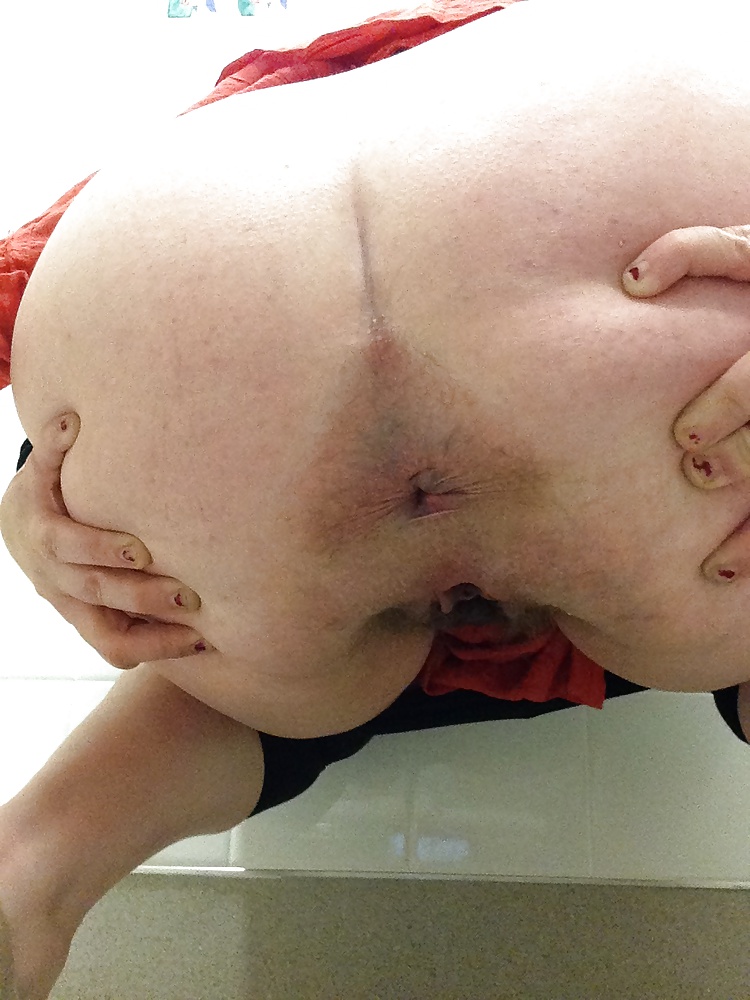 My whore's ass and asshole adult photos