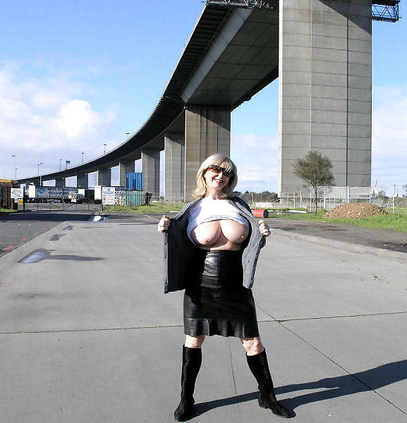 Hot Blonde MILF! 3 adult photos