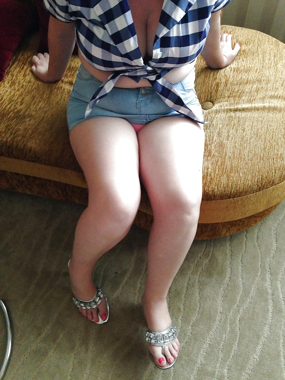 Topless in denim 2 adult photos