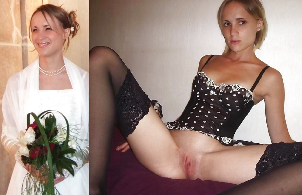 Your girlfriend before-after, dressed-undressed adult photos