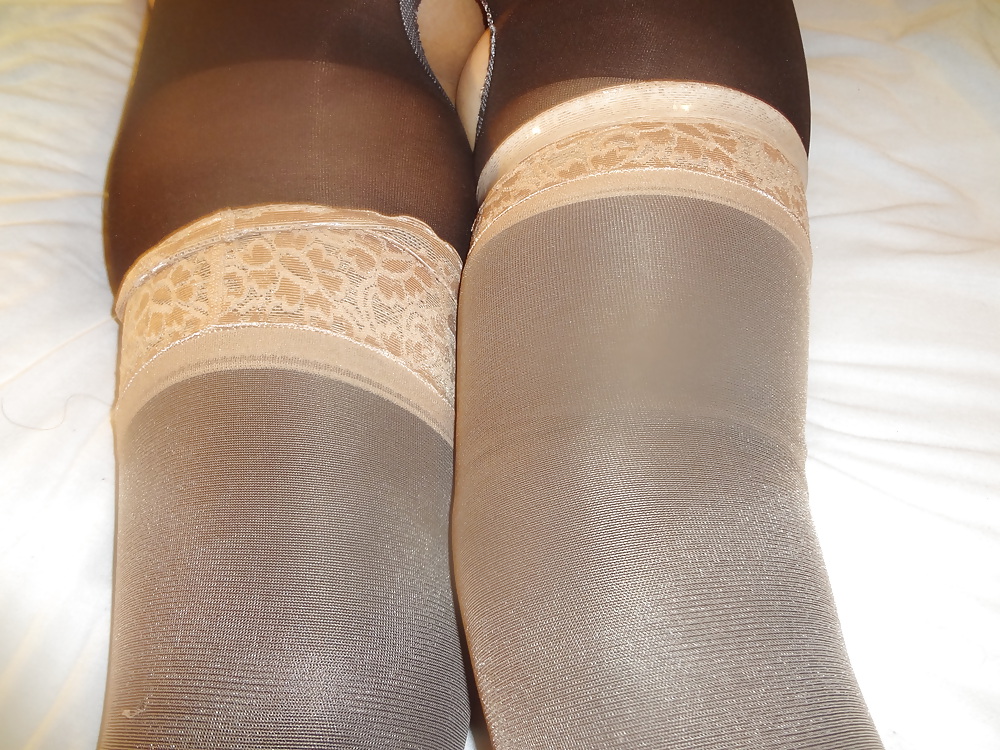 Thigh Highs & Tights Cum adult photos