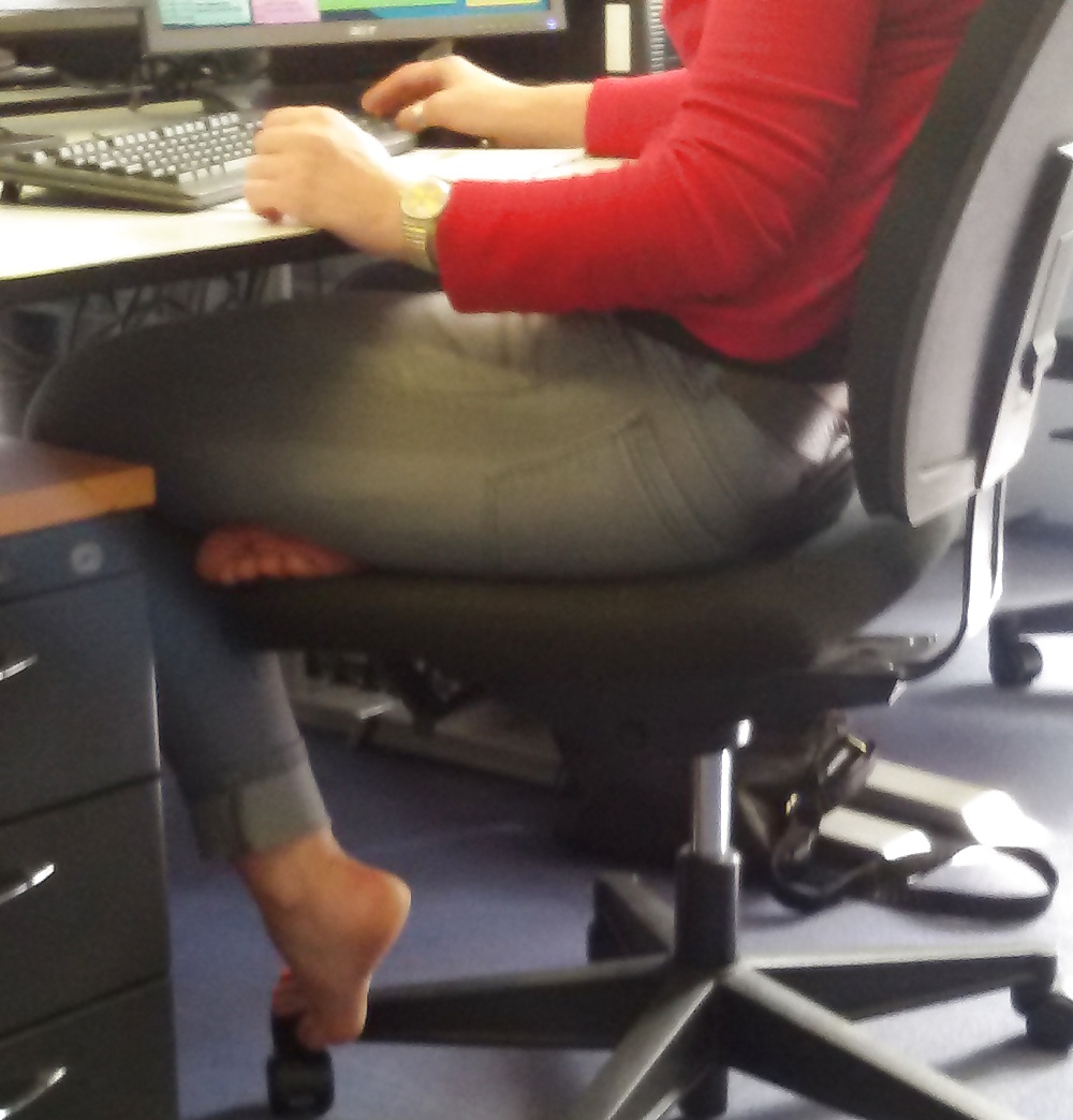 voyeur hidden cam secretary office ass feet thights adult photos
