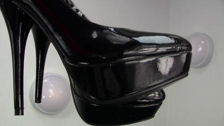 My new shiny patent leather killers heels..