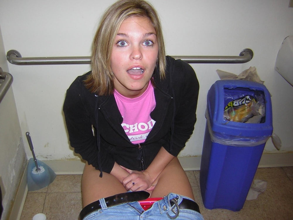 Pee students first time amateur