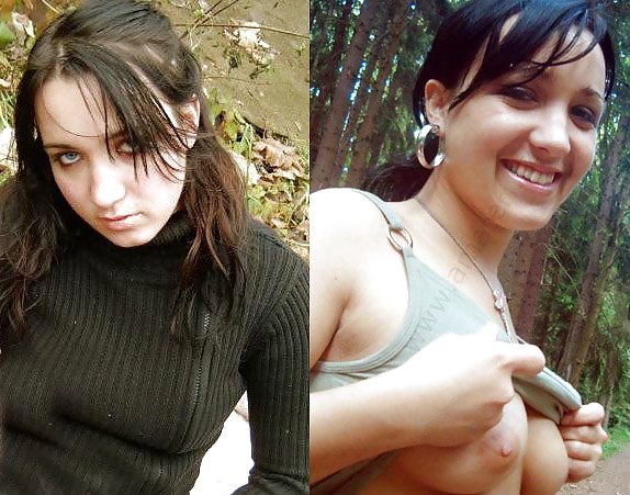 Real Amateur Teen Before and After 3 adult photos