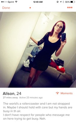 Alison - Tinder