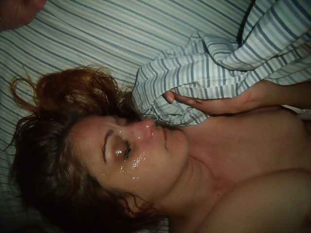 I love seeing cum on my wifes face. adult photos