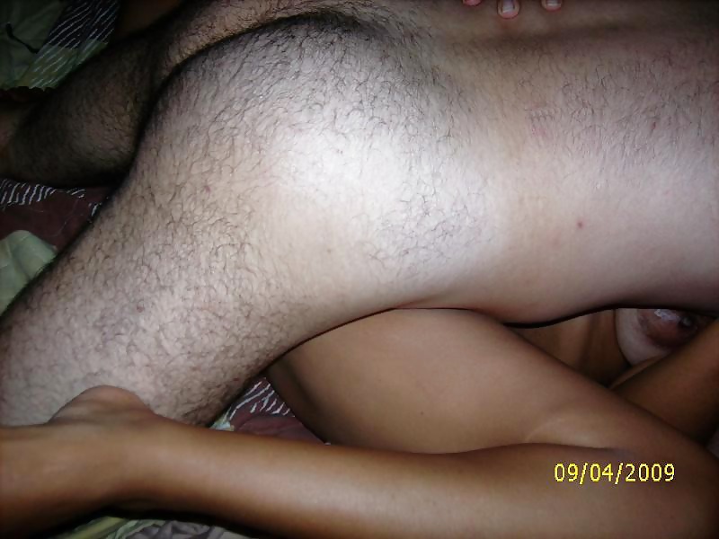 Pleasing a wife while cuckold hubby watches adult photos
