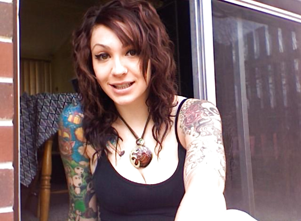 sexy teen with tattoos adult photos