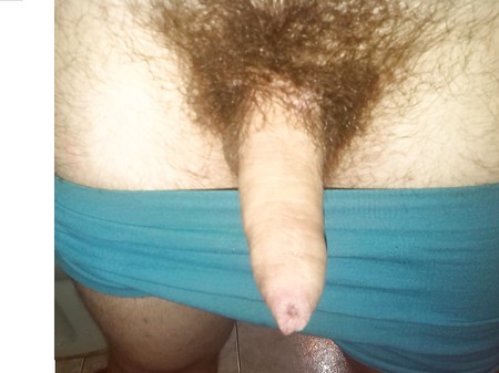 My hairy uncut dick for all