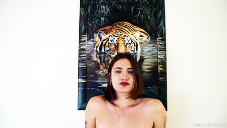 paulina in bdsm outfit         