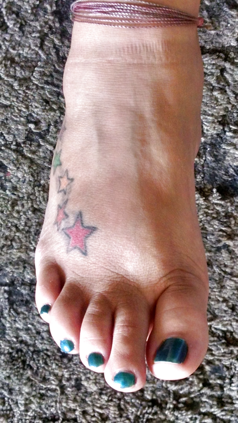 Wifes Barefoot Painted Toes More Pictures Coming Soon adult photos