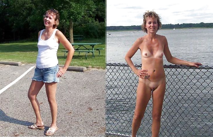 Dressed then Undressed MILFS 10 adult photos