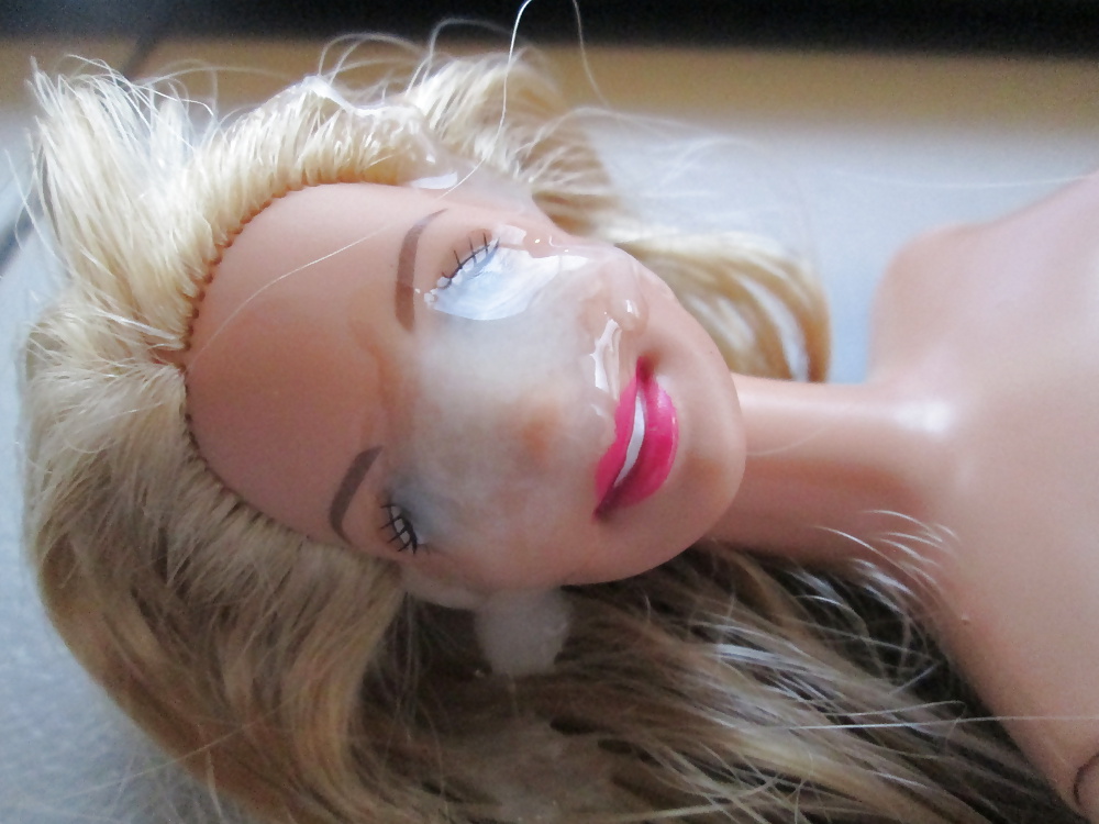 Cum On Barbie Doll.