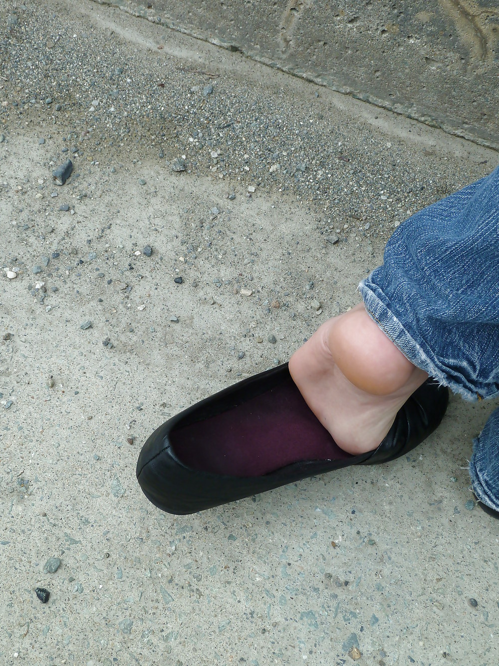 feet in stinky  ballerina adult photos