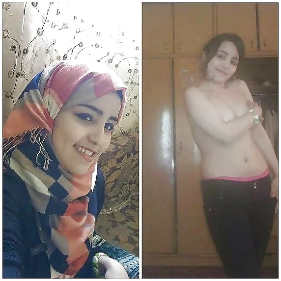 with hijab without hijab adult photos