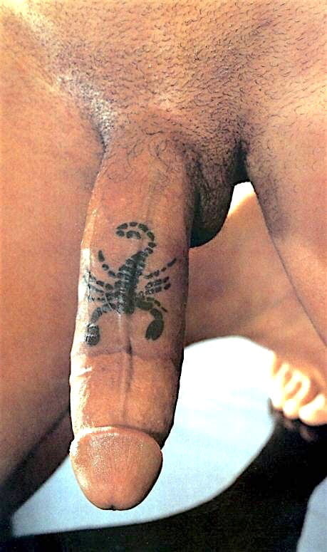 Black Men showing their Tattoos and their Big Black Dicks. 