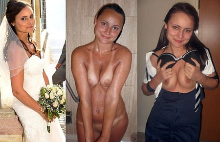 brides dressed and naked         