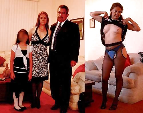 Real Wives and Girlfriends - Dressed Undressed 9 adult photos