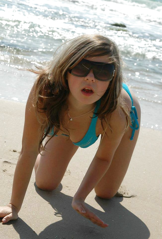 cute teen in bikini adult photos