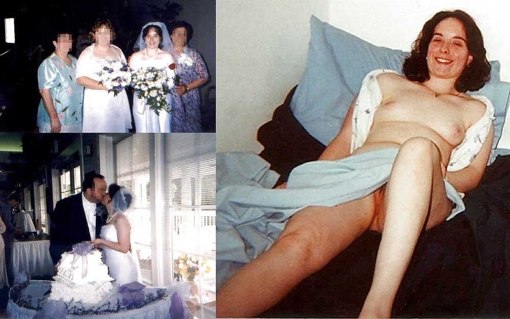 Real Amateur Brides Dressed Undressed 15 adult photos