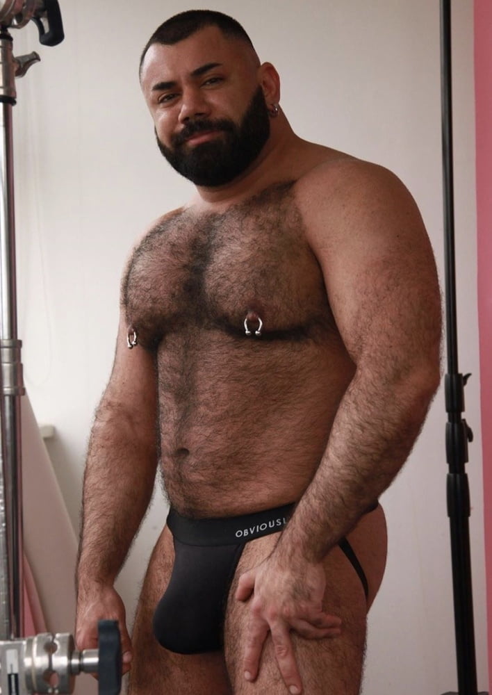 Hairy Muscle Men Bulge Play Perfect Hairy Labia Min Pussy