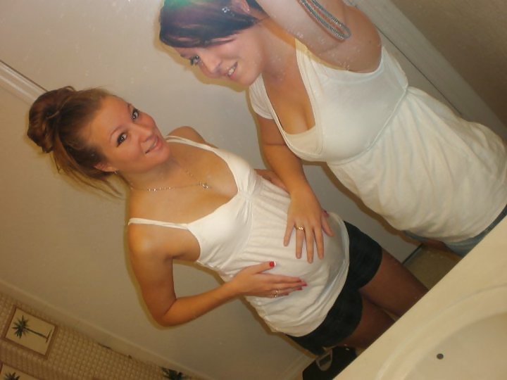 Baby's trashy teen friends & preggo home for tribute pt 2 adult photos