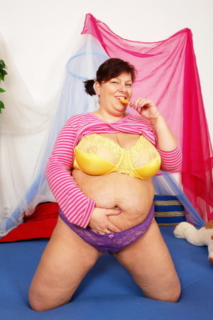 chubby old woman catch masturbate and seduce to fuck by teen         