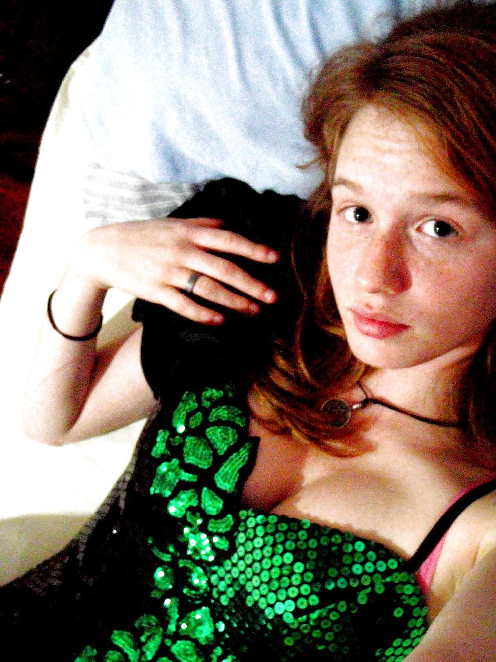 Cute Readhead Teen Selfpics adult photos