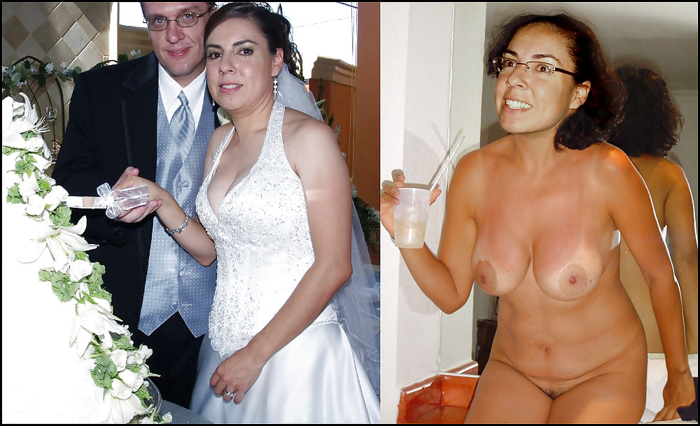 Brides, before and after.. adult photos