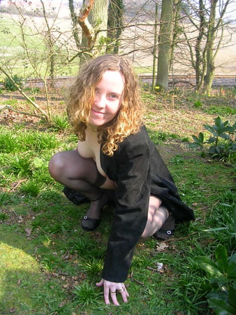 flashing in the woods stockings and suspenders         