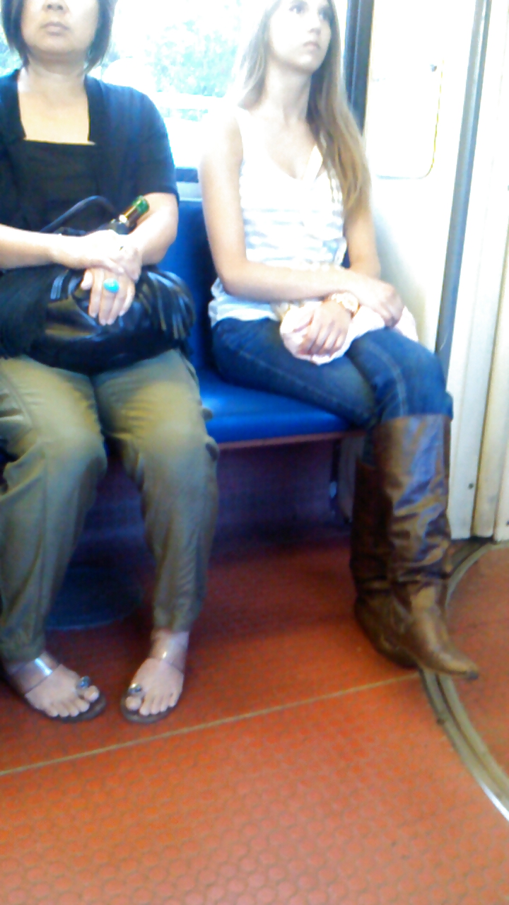 Once again, lovely ladies of public transit. adult photos