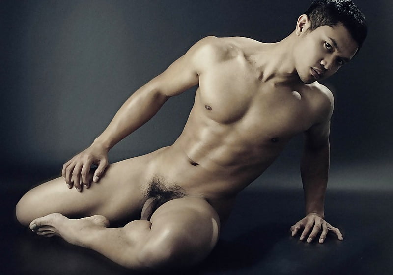 Asian nude male