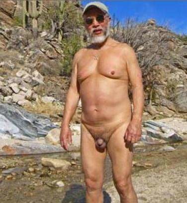 grandpa Bear naked.