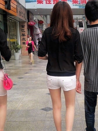 Voyeur: Chinese skinny bums in shorts. - 66 Pics | xHamster
