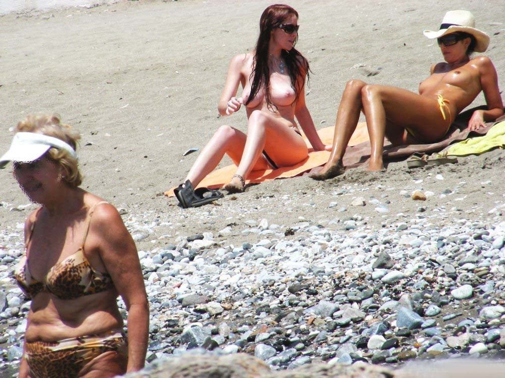 Babes on nude beach-5914