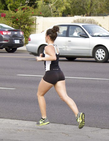 Street Jogging, Toronto, Ontario Canada