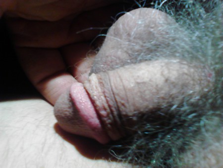 my dick and balls after a tribute.